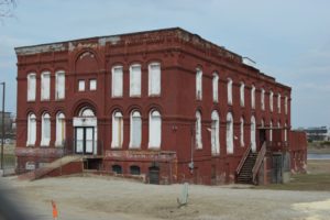 The Knutson Building, constructed in 1887 as a condensed milk factory, is one of the last remnants to tell the story of the Cedar Rapids' industrial history. 