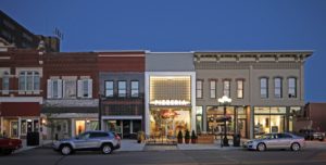 2016 Preservation at its Best, Small Commercial winner: Walden Block.  Four adjacent commercial buildings in Waterloo.