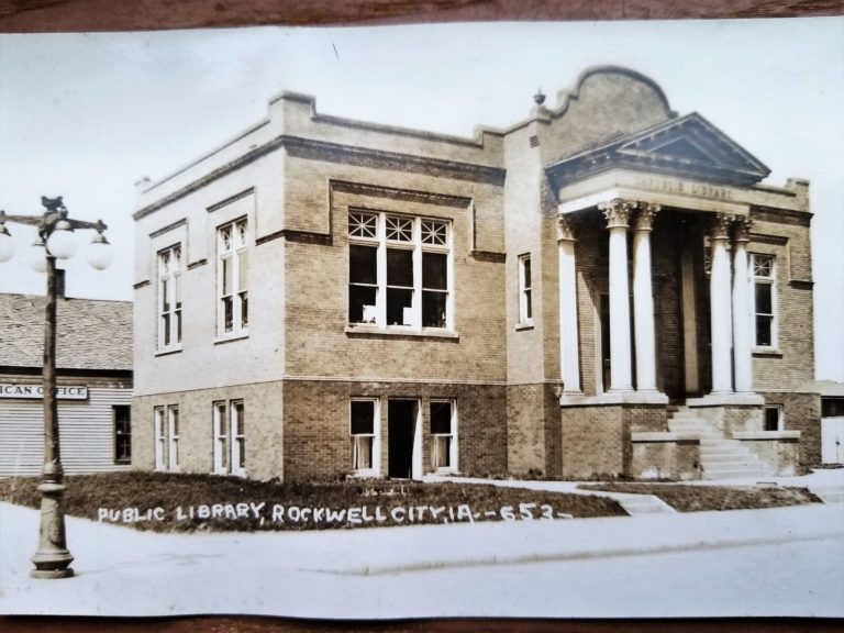 Preservation Iowa Endangered Carnegie Library, Rockwell City
