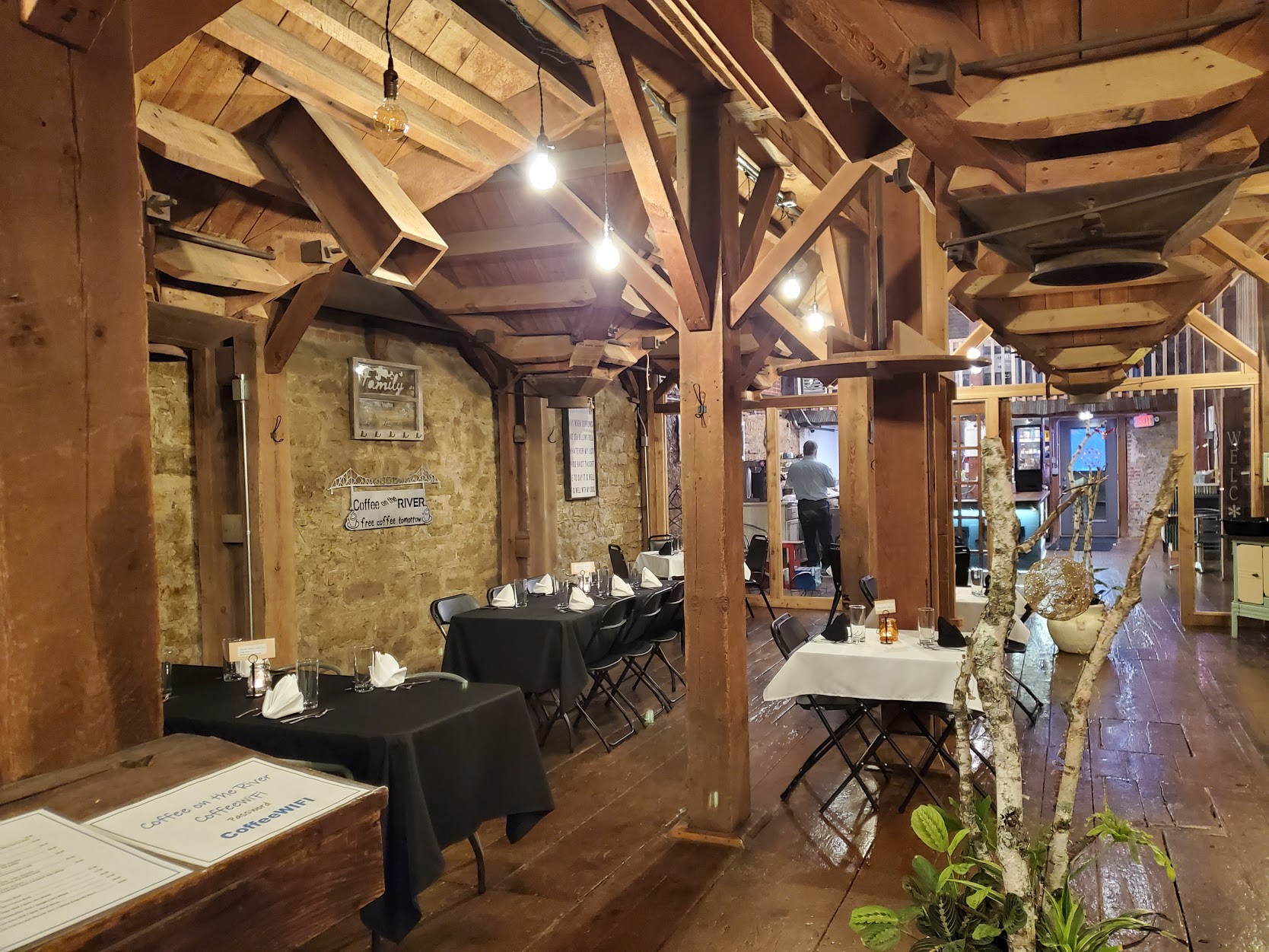 Preservation Iowa Coffee on the River (Lansing)